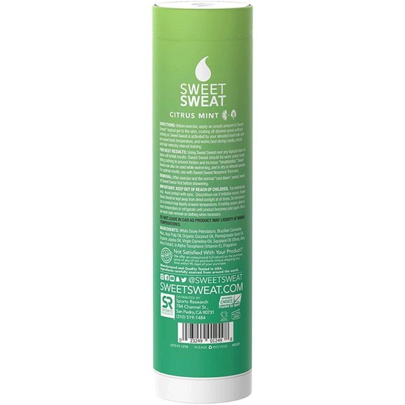 Sweet Sweat Citrus Mint Gel - 6.4oz Stick - Picture 2 of 9